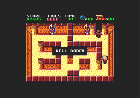 Shovel Adventure Screenshot 17 (Amstrad CPC464/664/6128)