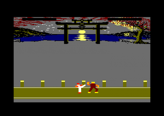 The Last Fighter Screenshot 5 (Amstrad CPC464)