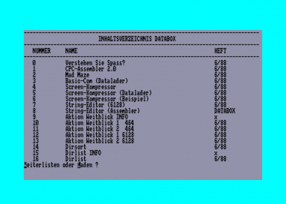 Databox 6-88