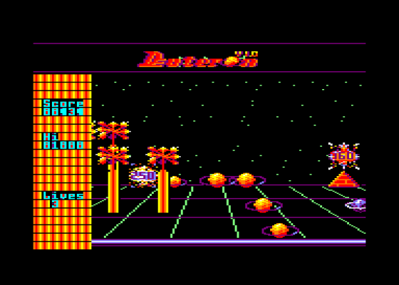 Deuteron Screenshot 1 (Amstrad CPC464)