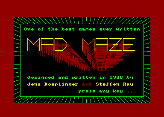 Mad Maze