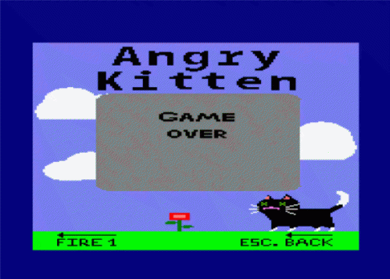 Angry Kitten Screenshot 9 (Amstrad CPC464/664)