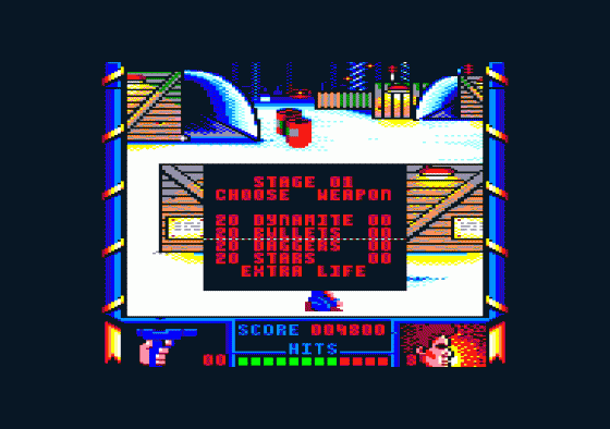 Shanghai Warriors Screenshot 5 (Amstrad CPC464)