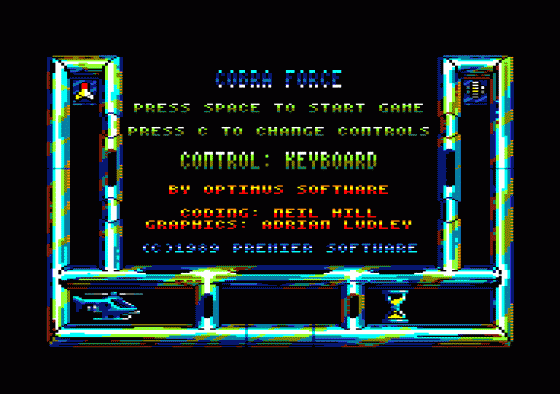 Cobra Force Screenshot 5 (Amstrad CPC464)