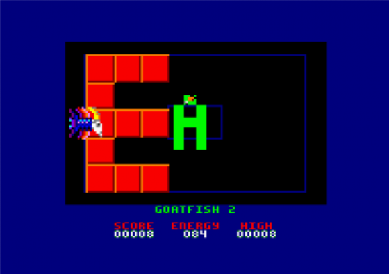 Goatfish 2 Screenshot 5 (Amstrad CPC464/664/6128)