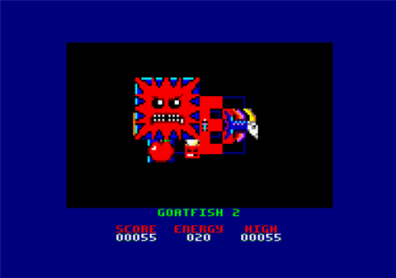 Goatfish 2 Screenshot 15 (Amstrad CPC464/664/6128)