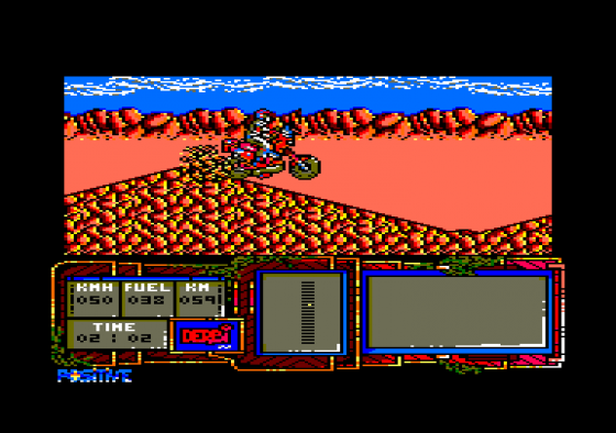 African Trail Simulator Screenshot 5 (Amstrad CPC464)