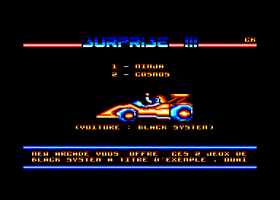 New Arcade 1 Screenshot 5 (Amstrad CPC464)