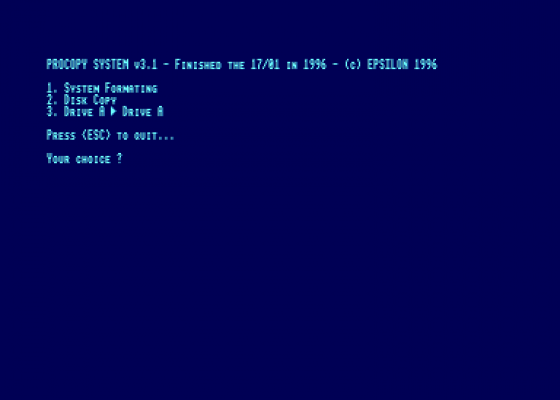 Procopy 128K v3.1