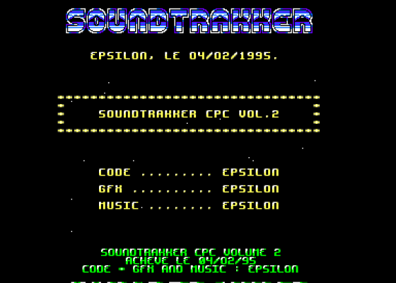 Soundtrakker CPC Volume 2