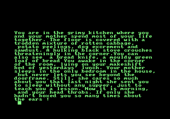 Scary Tales Screenshot 1 (Amstrad CPC464)