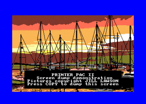 Printer Pac II Screenshot 5 (Amstrad CPC464)