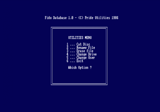 F I D O Screenshot 5 (Amstrad CPC464)