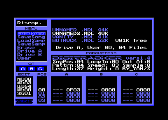 Prodatron MDL Pack 28 Screenshot 1 (Amstrad CPC464)