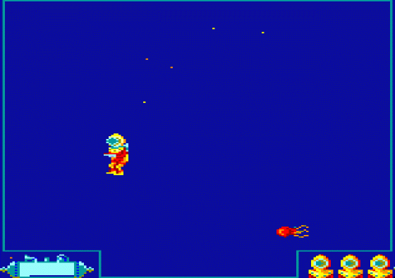 Pacific Screenshot 5 (Amstrad CPC464)