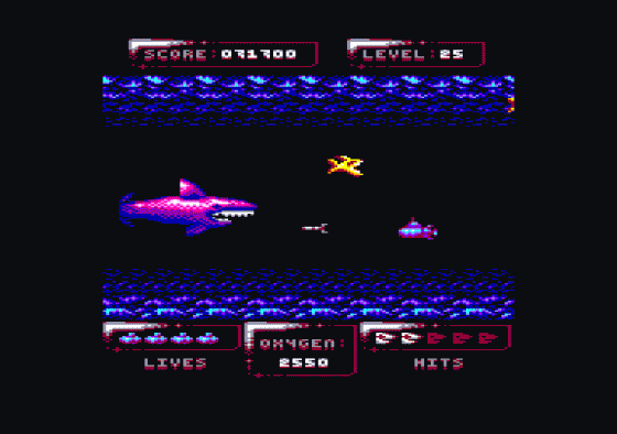 Sub Hunter Screenshot 5 (Amstrad CPC464)