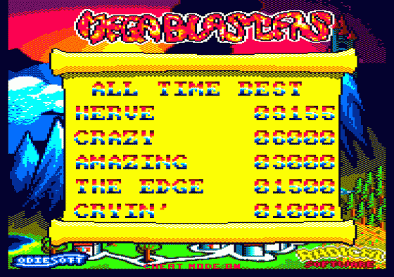 Mega Blasters Screenshot 26 (Amstrad CPC464)