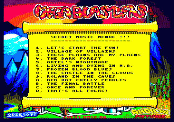 Mega Blasters Screenshot 27 (Amstrad CPC464)