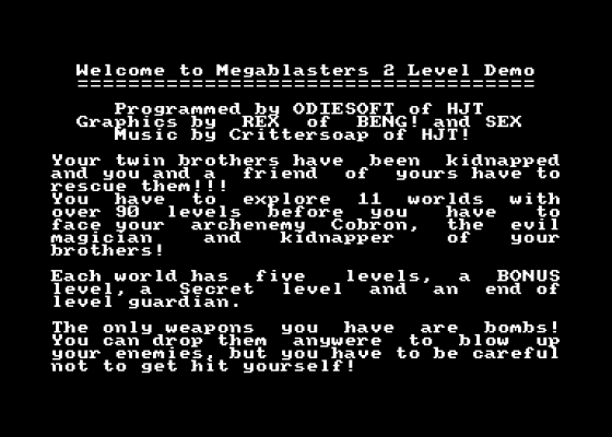 Megablasters 2 Level Demo