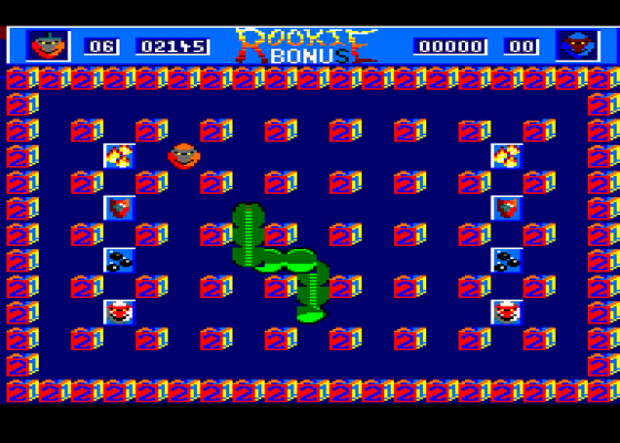 Megablasters Demo Game Mode Screenshot 5 (Amstrad CPC464)