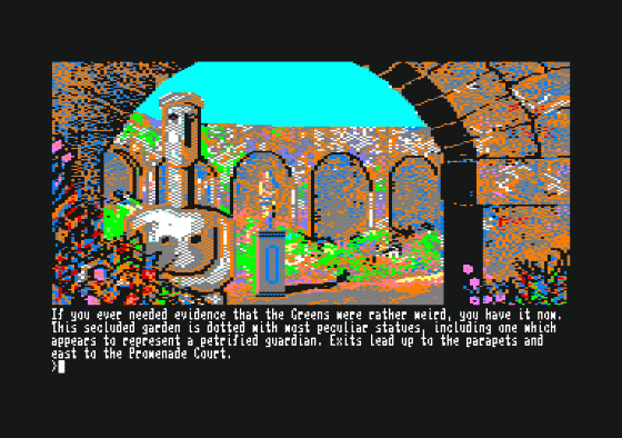 Jinxter Screenshot 5 (Amstrad CPC464)