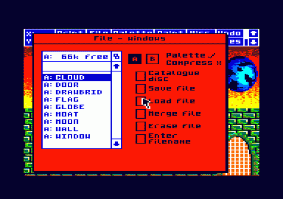 The Advanced OCP Art Studio Screenshot 5 (Amstrad CPC464)