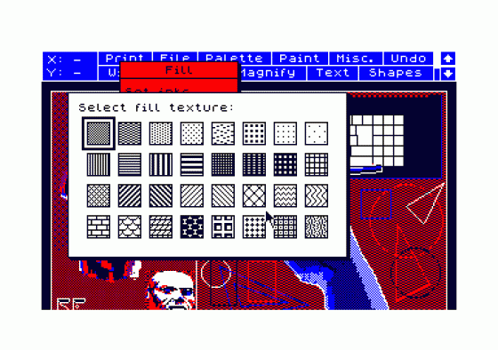 The Ocp Art Studio Screenshot 5 (Amstrad CPC464)