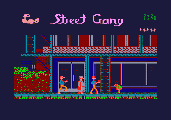 Street Gang Screenshot 5 (Amstrad CPC464)