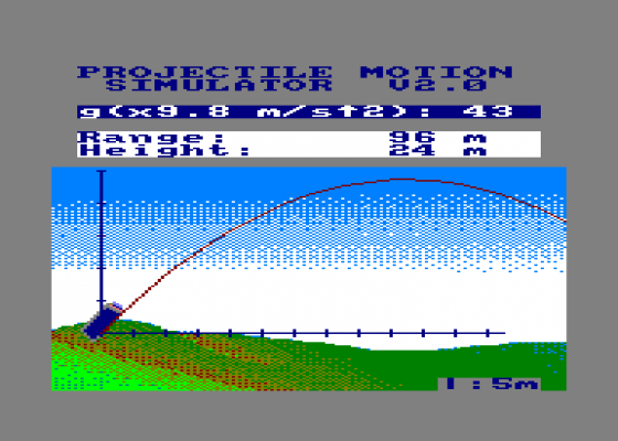 Projectile Motion  Simulator v2.0