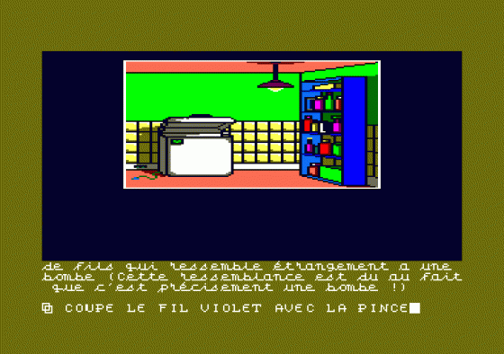 Attentat Screenshot 5 (Amstrad CPC464)