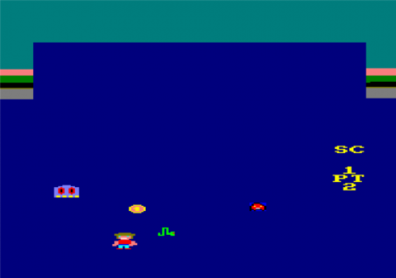 Caído del Cielo Screenshot 7 (Amstrad CPC464/664/6128)