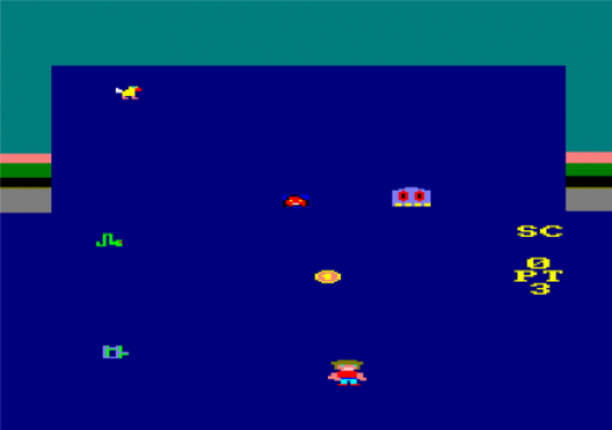 Caído del Cielo Screenshot 8 (Amstrad CPC464/664/6128)