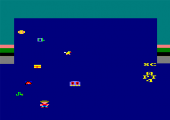 Caído del Cielo Screenshot 9 (Amstrad CPC464/664/6128)