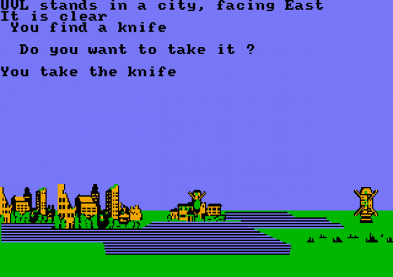 The Tripods Screenshot 1 (Amstrad CPC464)