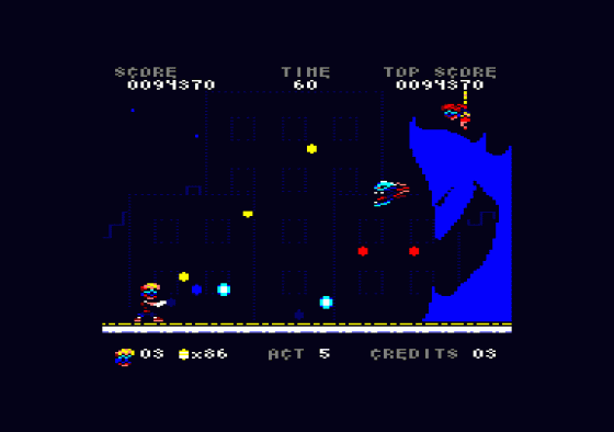 Invasion Of The Zombie Monsters Screenshot 5 (Amstrad CPC464)