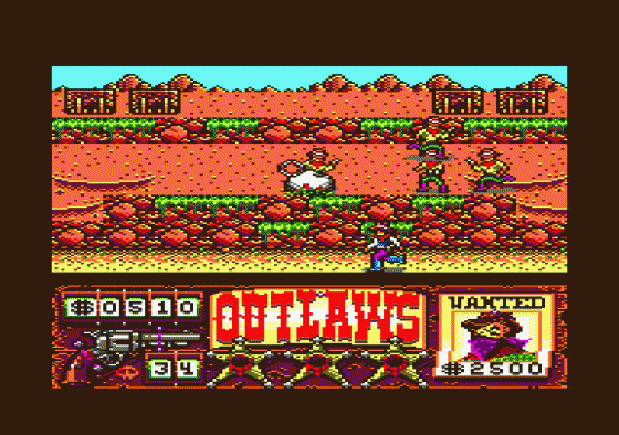 Outlaws Screenshot 16 (Amstrad CPC464)