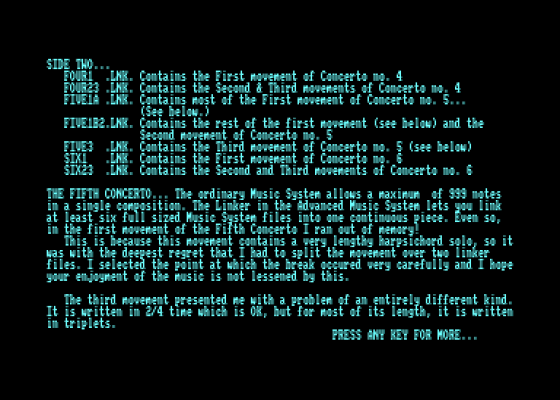 Music I Screenshot 5 (Amstrad CPC464)