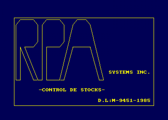 Control De Stocks