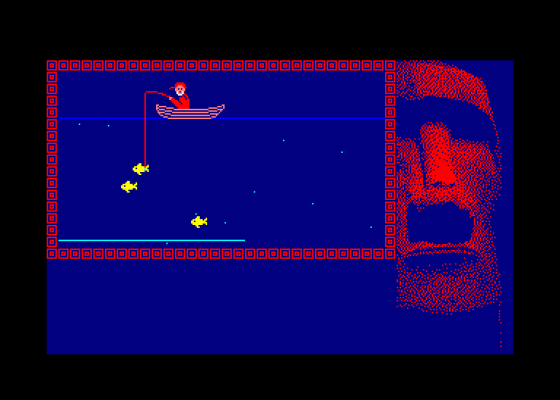 Athanor 2 - La Legende Des Hommes-Oiseaux Screenshot 5 (Amstrad CPC464)