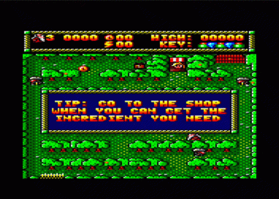 Sorcerers Screenshot 9 (Amstrad CPC464)