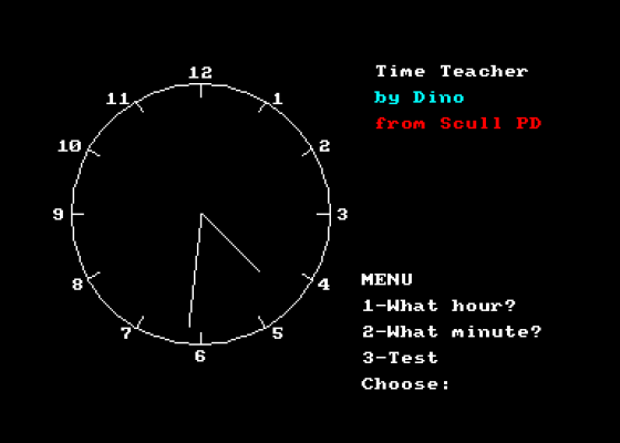 Time Teacher Screenshot