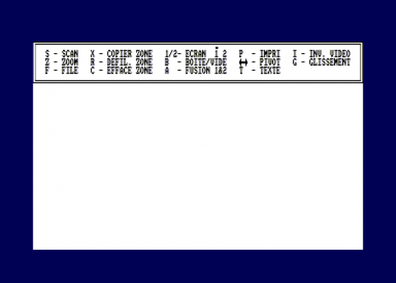 Dart Electronics Image Scanner Screenshot 1 (Amstrad CPC464)