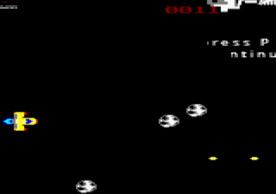 Asteroid Strike Screenshot 8 (Amstrad CPC464/664/6128)