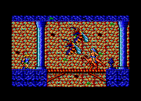 Xyphoes Fantasy - Graphics Preview Screenshot 1 (Amstrad CPC464)