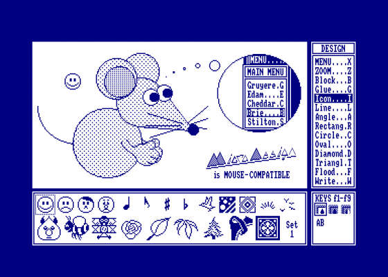 MicroDesign v1.1 Screenshot 5 (Amstrad CPC464)