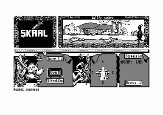 Skaal Screenshot 1 (Amstrad CPC464)