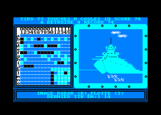 CP 016 Pearl Harbor Screenshot 5 (Amstrad CPC464)