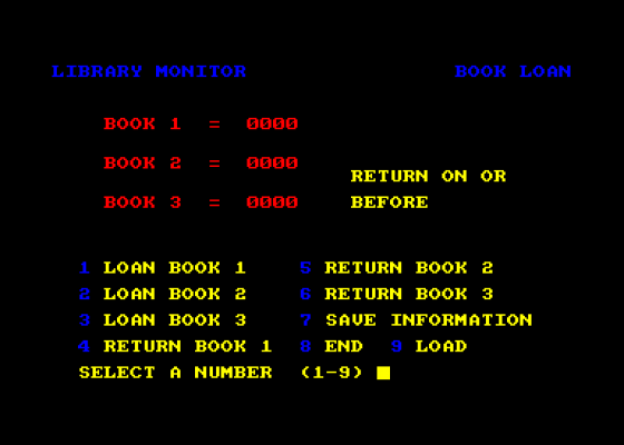 Library Monitor