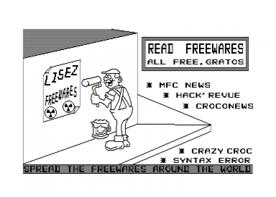 Hack Revue 1 Screenshot 5 (Amstrad CPC464)