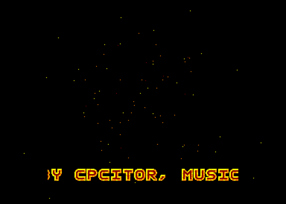 2021, A CPC Odyssey Screenshot 1 (Amstrad CPC464)